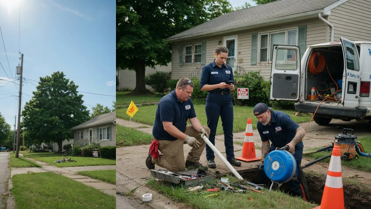 Sewer Line Repair in Belmont, WV near me